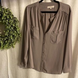 Loft blouse in Natural color